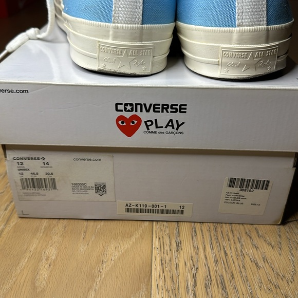 Converse x PLAY Comme des Garçons men size 12 - Picture 4 of 4